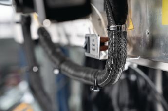 Helagaine Twist-In-FR Selvslukkende, flammehemmende kabelstrømpe