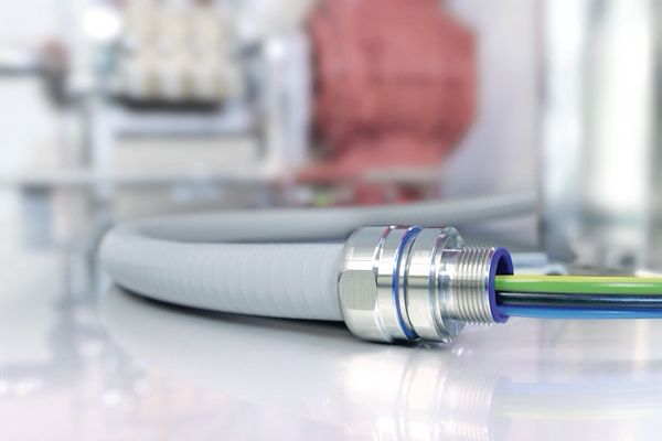 PSRSC glatt korrugert rør installert i næringsmiddelindustri