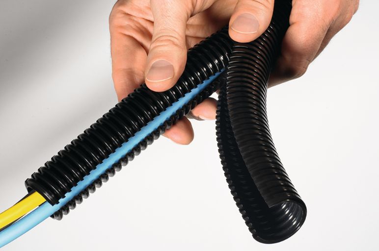 Kunststoffslanger HG-DC dobbel slisset