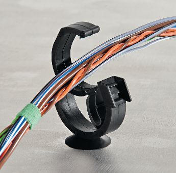 Festeelementer for rør og kabelbunter, med automatisk låsefunksjon Serie AHC
