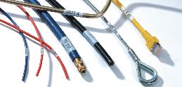 Selvklebende selvlaminerende etiketter for kabel- og ledningsmerking