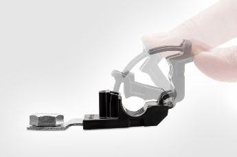 Ratchet P-clamp klemmer i tungindustri