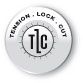 TLC teknologi: tension, lock, cut - stram, lås, kutt
