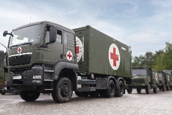 Bilde av militær kjøretøy