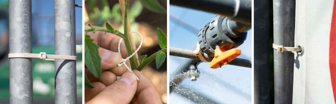 Bioligisk nedbrytbare strips til ulike applikasjonsområder