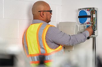 MDU fiber veggboks applikasjon