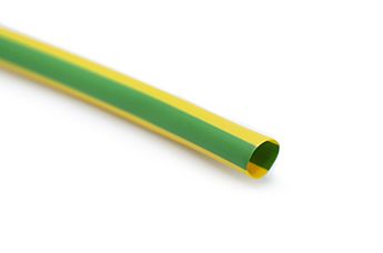 PVC slange i gul-grønn