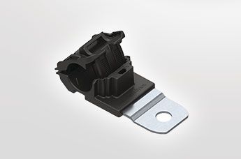 Ratchet P-clamp kabelklemme