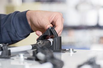 Ratchet P-Clamp koblingsklemme
