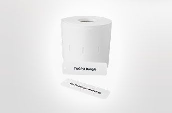 TAGPU Dangle rull og avkuttede ventilmerker