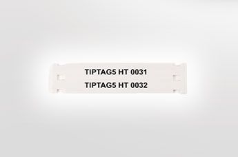 Brannhemmende merkeskilte på stigeform