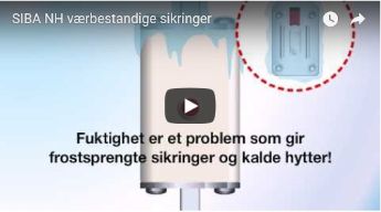 SIBA værbestandige NH-sikringer